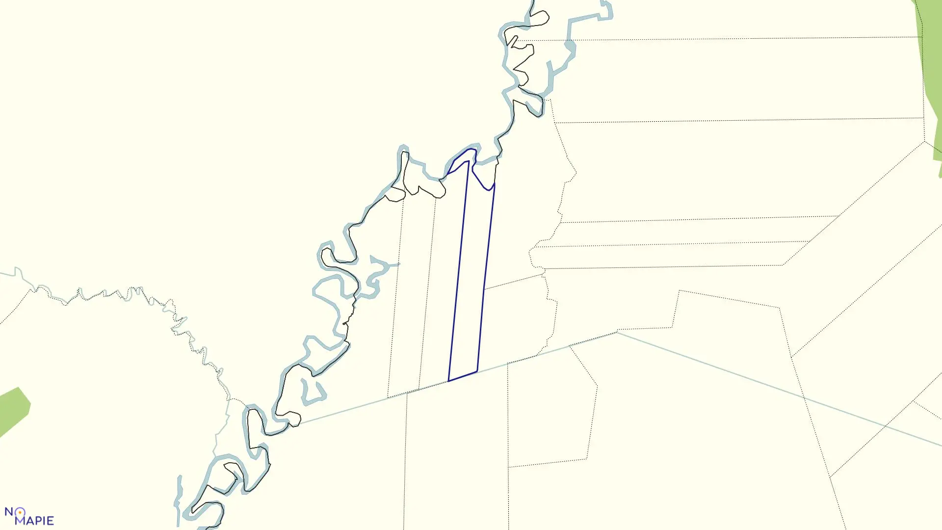 Mapa obrębu BUDY-DZ.WODZIŁÓWK w gminie Trzcianne